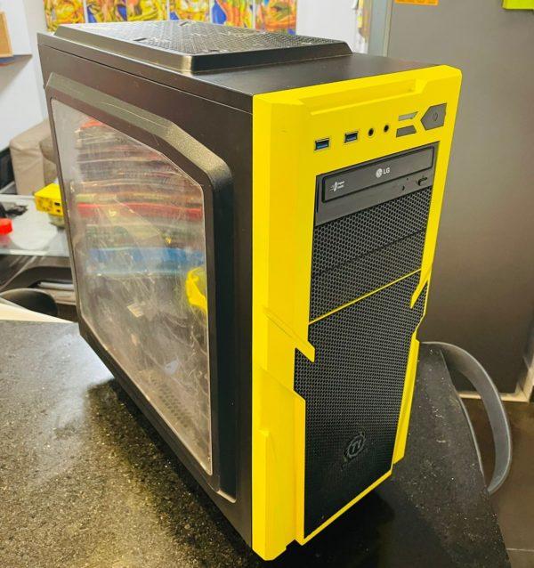 CPU Thermaltake Personalizado - i3 - 10400F - 8GB RAM - SSD128GB - 1TB HDD - GTX1050TI - FUENTE BRONCE 80